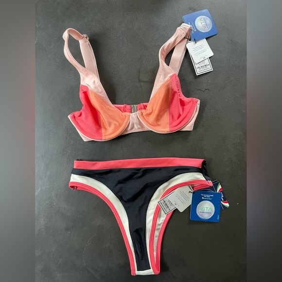 FAE color mix bikini set - Picture 4 of 5